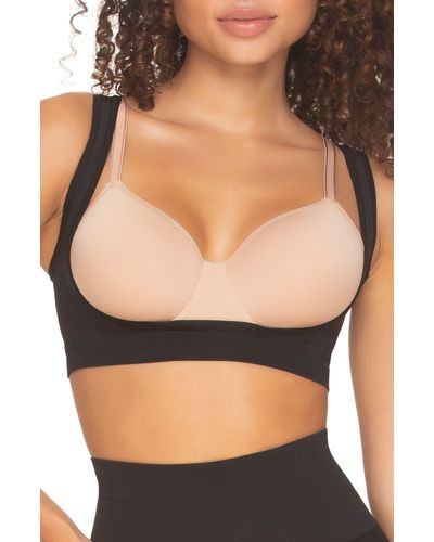 Felina Fusion Open Bust Back Smoother - Black
