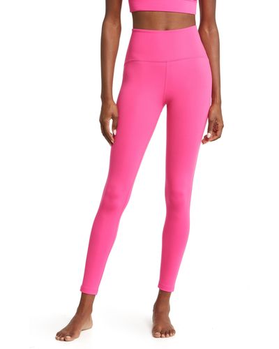 Beyond Yoga Powerbeyond Strive High Waisted Midi leggings - Pink