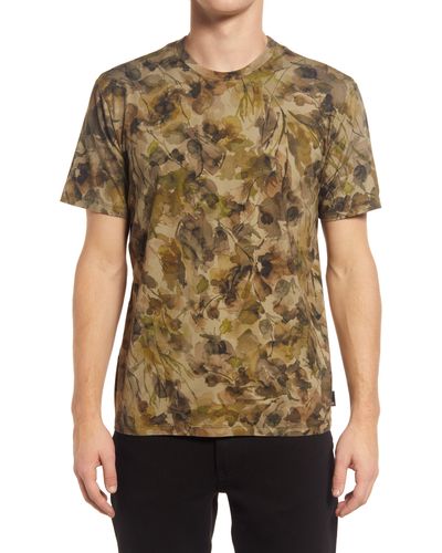 AG Jeans Bryce Slim Fit Graphic T-shirt - Brown