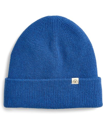 Madewell Recycled Cotton Beanie - Blue
