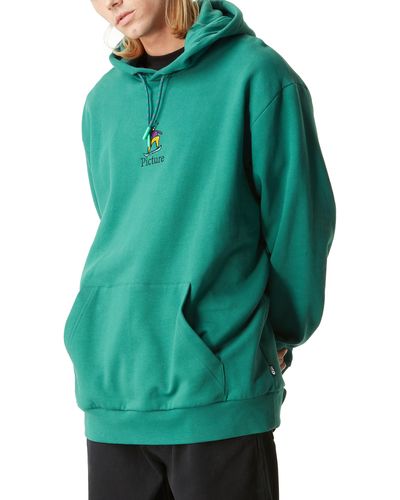 Picture Sub 2 Oversize Organic Cotton Hoodie - Green