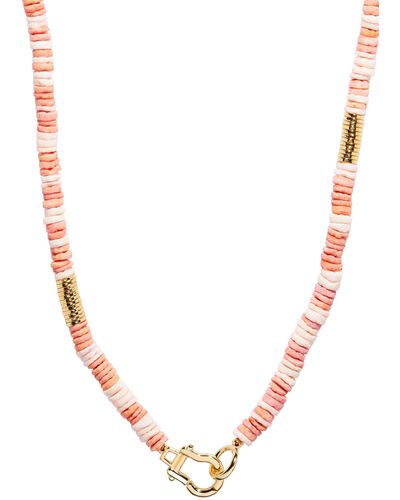 Brook and York Capri Beaded Shell Necklace - Multicolor