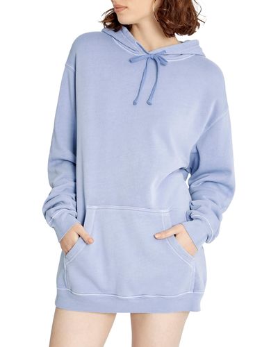 Wildfox Colin Oversize Hoodie - Blue