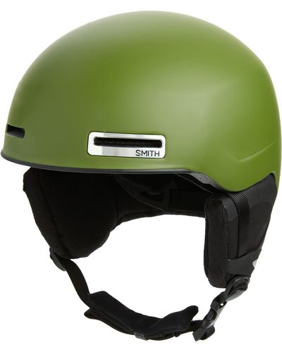 Smith Maze Mips Round Contour Fit Snow Helmet - Green