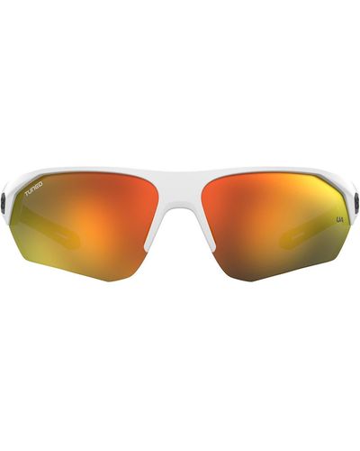 Under Armour 72mm Polarized Sport Sunglasses - Orange