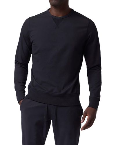 Good Man Brand Flex Pro Jersey Victory Crewneck Sweatshirt In Black At Nordstrom Rack - Blue