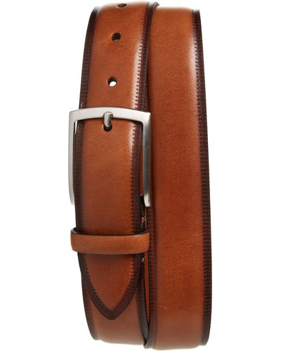 Nordstrom Cole Leather Belt - Brown