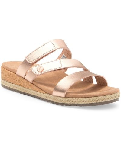 Skechers X Martha Stewart Breezie Wedge Slide Sandal - Pink
