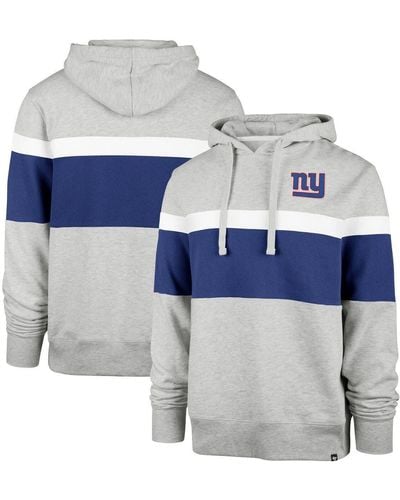 San Francisco 49ers '47 Warren Pullover Hoodie - Heather Gray