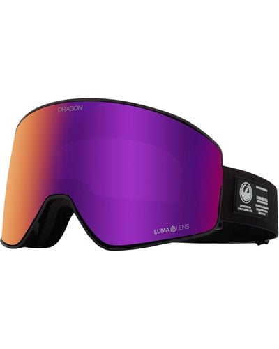 Dragon Pxv2 62mm Snow goggles With Bonus Lens - Purple