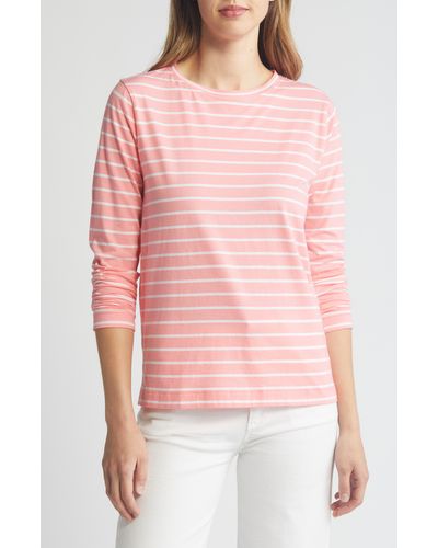 Vineyard Vines Clean Jersey Organic Cotton T-shirt - Pink