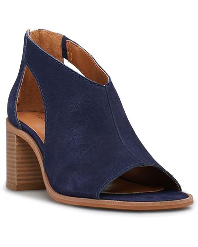 Lucky Brand Saimy Block Heel Sandal - Blue