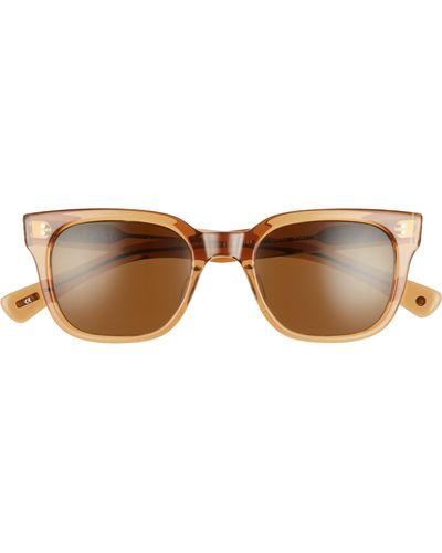 SALT Lopez 51mm Polarized Sunglasses - Brown
