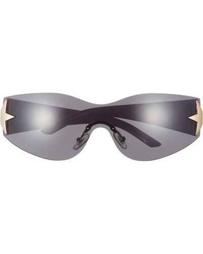 BP. Rimless Star Shield Sunglasses - Multicolor