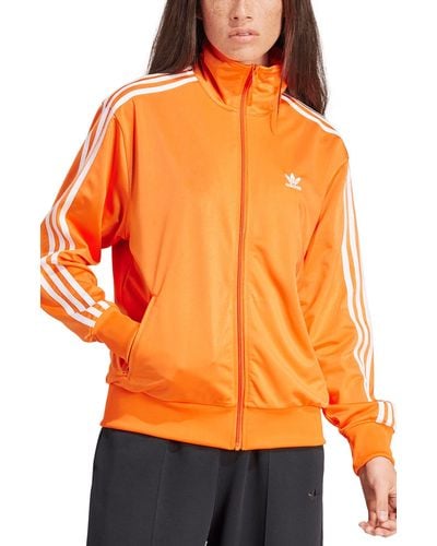 adidas Adicolor Firebird Recycled Polyester Track Jacket - Orange
