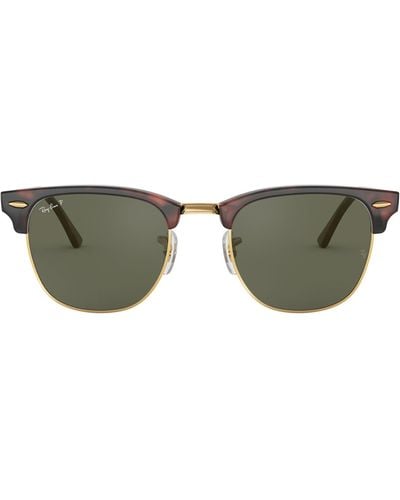 Ray-Ban Clubmaster 55mm Square Sunglasses - Green