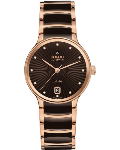 Rado Centrix Automatic Bracelet Watch - Black