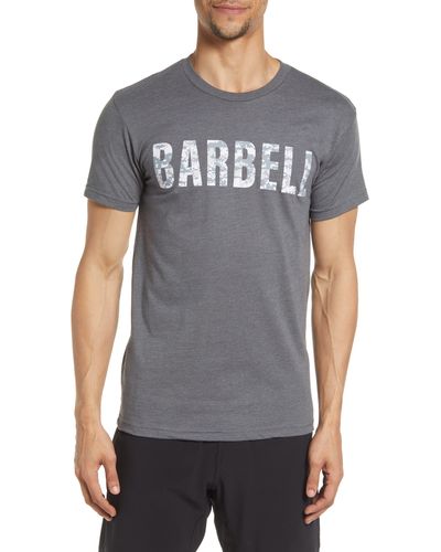 BARBELL APPAREL The Oscar Mike Graphic Tee - Gray