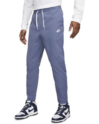 Nike Woven Tapered Leg Pants - Blue