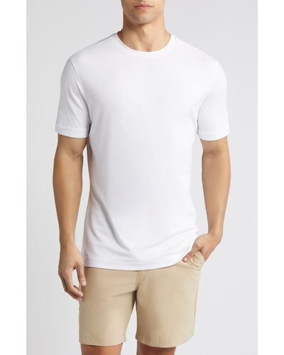 Mizzen+Main Mizzen+main Knox Solid Performance T-shirt At Nordstrom - White