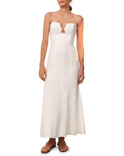 ViX Lilith Cover-up Dress - White