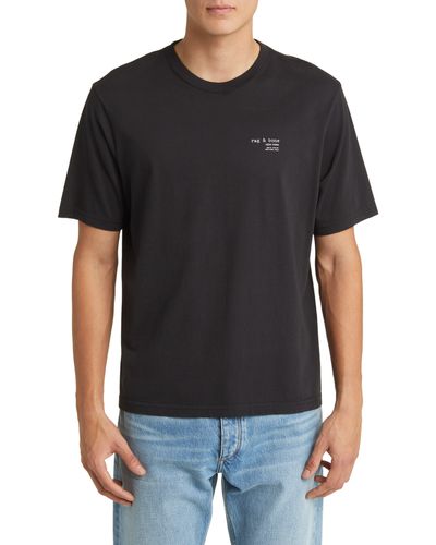 Rag & Bone Logo T-shirt - Black