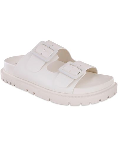 MIA Gen Slide Sandal - White