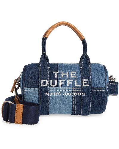 Marc Jacobs The Mini Denim Duffle Bag - Blue