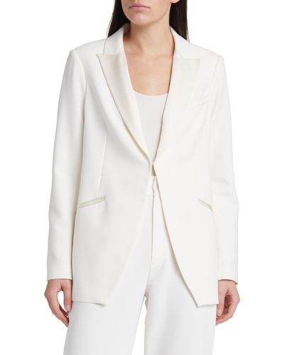 FAVORITE DAUGHTER The Suiting Blazer - White