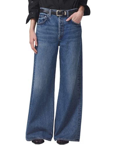 Citizens of Humanity Beverly Slouchy Bootcut Jeans - Blue