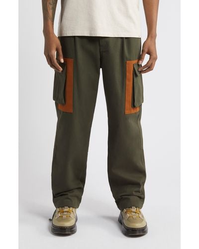 Afield Out Daybreak Cotton Cargo Pants - Green