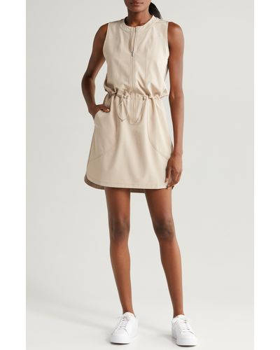 Zella In Flight Utility Dress - Natural