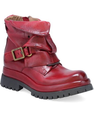 A.s.98 Drakie Bootie - Red