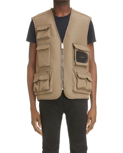 Givenchy Houndstooth Tactical Vest - Multicolor