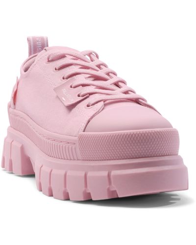 Palladium Revolt Lo Tx Platform Sneaker - Pink