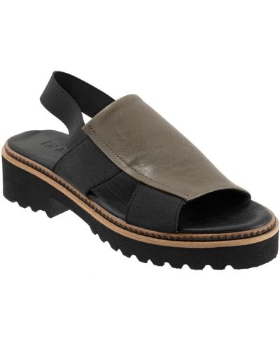 BUENO Amy Slingback Platform Sandal - Black