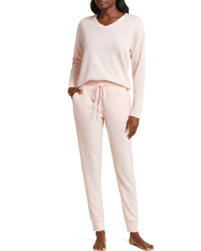 Papinelle Waffle Knit Pajamas - Multicolor