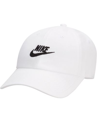 Nike Club Futura Wash Baseball Cap - White