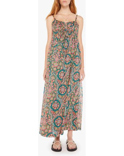 Mother The Looking Glass Cotton Maxi Dress - Multicolor