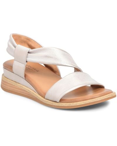 Comfortiva Marcy Wedge Sandal - Natural