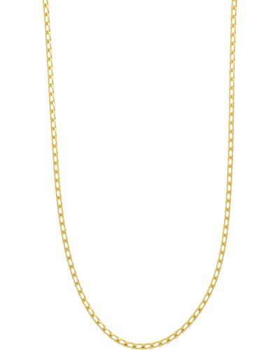 Bony Levy 14k Gold Franco Chain Necklace - White