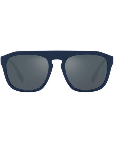 Burberry 57mm Square Sunglasses - Blue
