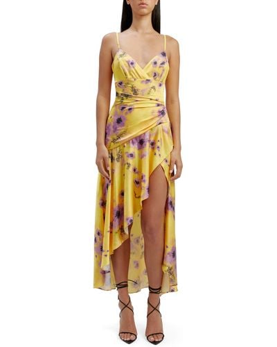 Bardot Sorella Floral High-low Cocktail Dress - Multicolor