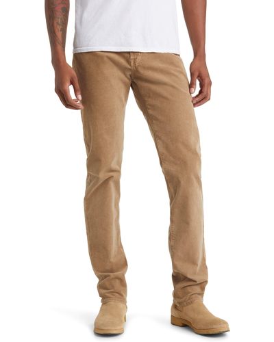 AG Jeans Tellis Slim Fit Corduroy Pants - Multicolor