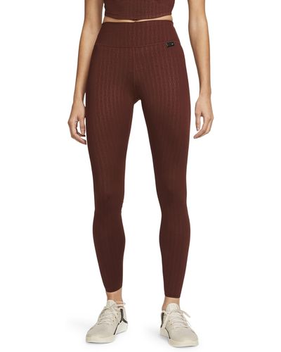 Nike One Luxe Dri-fit leggings - Red