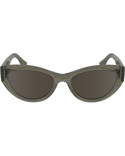Lacoste Sport 54mm Cat Eye Sunglasses - Multicolor