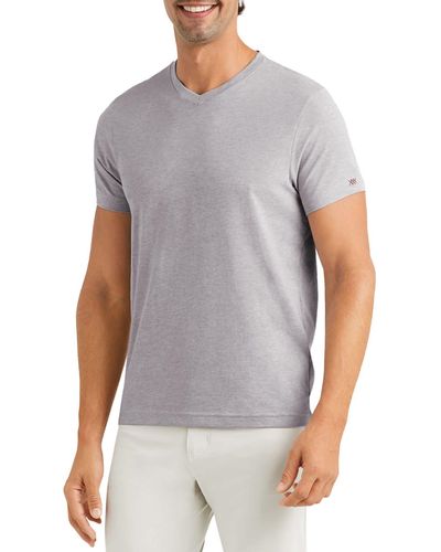 Rhone Element V-neck T-shirt - Gray