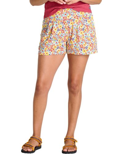 Toad & Co. Chaka Knit Shorts - Orange