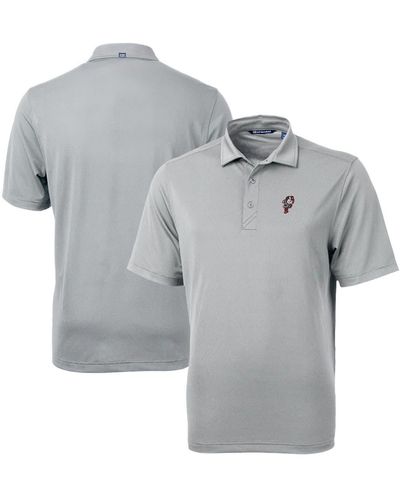 Cutter & Buck Ohio State Buckeyes Team Big & Tall Virtue Eco Pique Recycled Polo At Nordstrom - Gray