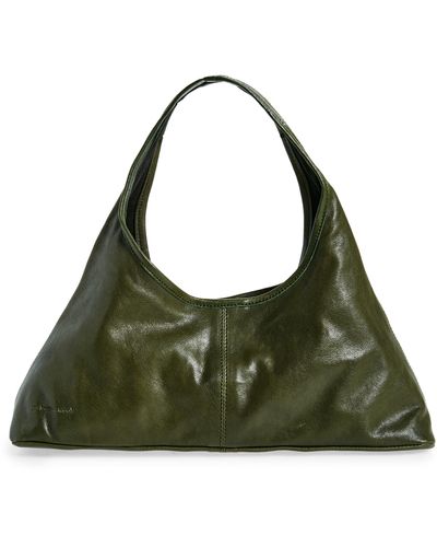 Paloma Wool Querida Leather Hobo Bag - Green